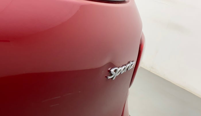 2018 Hyundai Grand i10 SPORTZ AT 1.2 KAPPA VTVT, Petrol, Automatic, 52,383 km, Dicky (Boot door) - Slightly dented