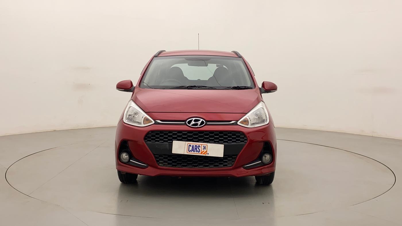 2018 Hyundai Grand i10 SPORTZ AT 1.2 KAPPA VTVT, Petrol, Automatic, 52,383 km, Front