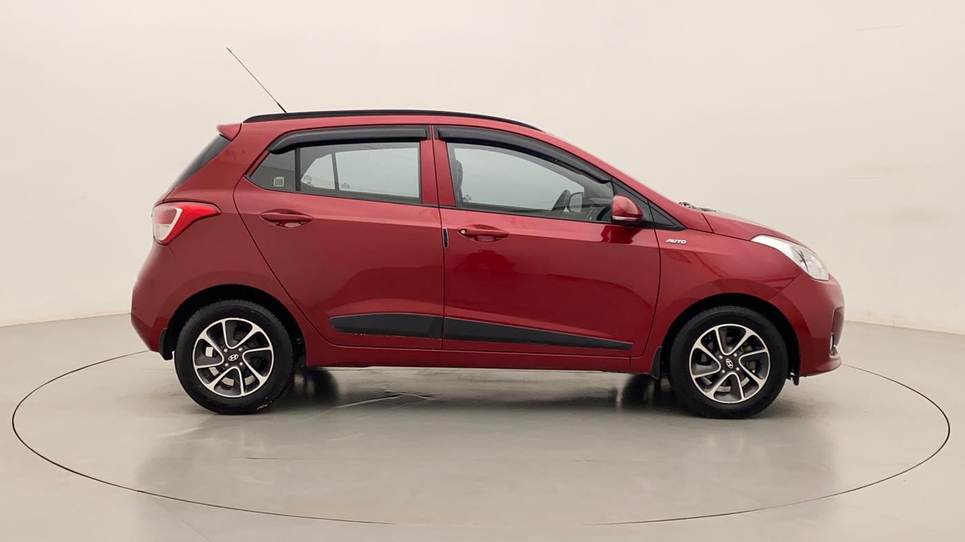 2018 Hyundai Grand i10 SPORTZ AT 1.2 KAPPA VTVT, Petrol, Automatic, 52,383 km, Right Side View