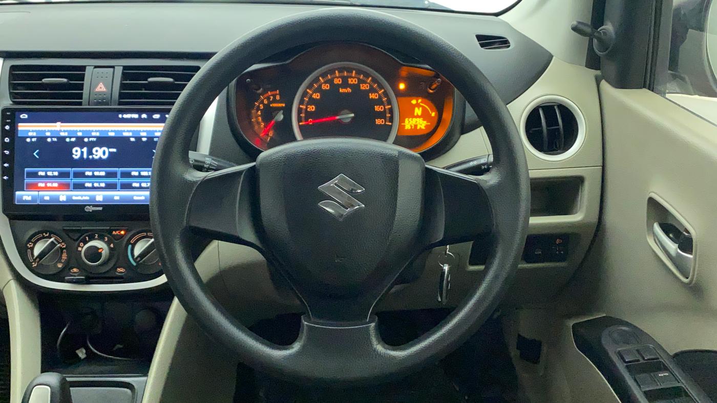 2016 Maruti Celerio VXI AMT, Petrol, Automatic, 65,895 km, Steering Wheel Close Up