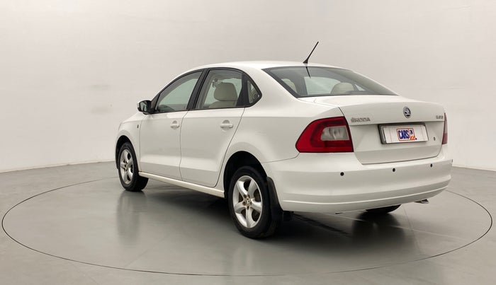 2015 Skoda Rapid 1.5 TDI MT Ambition Plus, Diesel, Manual, 70,233 km, Left Back Diagonal
