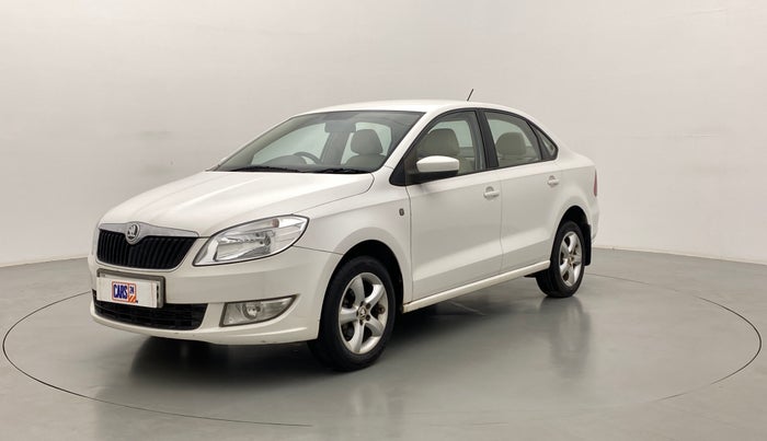 2015 Skoda Rapid 1.5 TDI MT Ambition Plus, Diesel, Manual, 70,233 km, Left Front Diagonal