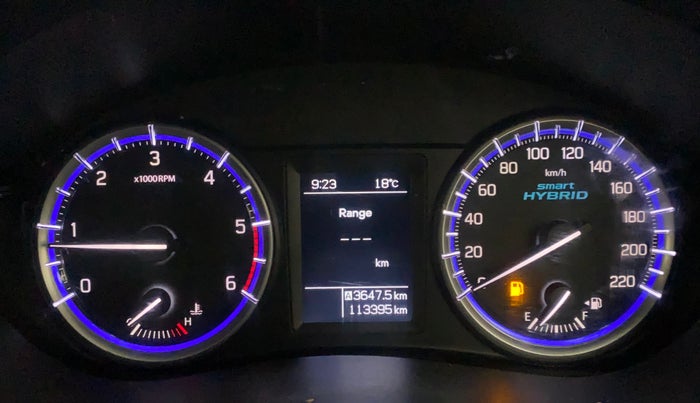 2018 Maruti S Cross ZETA 1.3, Diesel, Manual, 1,13,361 km, Odometer Image