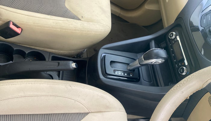 2017 Ford Figo Aspire TITANIUM 1.5 PETROL AT, Petrol, Automatic, 52,401 km, Gear Lever