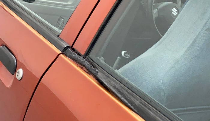2011 Maruti Alto K10 LXI, Petrol, Manual, 32,803 km, Rear left door - Weather strip has minor damage