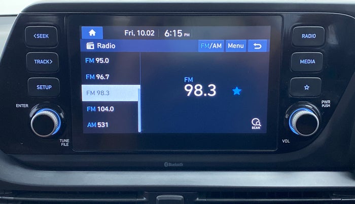 2021 Hyundai NEW I20 SPORTZ 1.2 MT, CNG, Manual, 38,847 km, Infotainment System