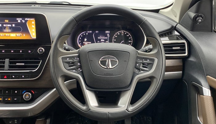 2022 Tata Harrier XZA PLUS, Diesel, Automatic, 10,037 km, Steering Wheel Close Up