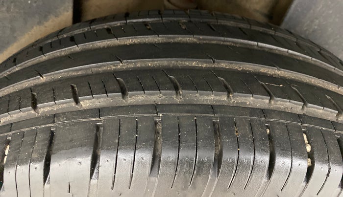 2022 Tata Harrier XZA PLUS, Diesel, Automatic, 10,037 km, Left Rear Tyre Tread