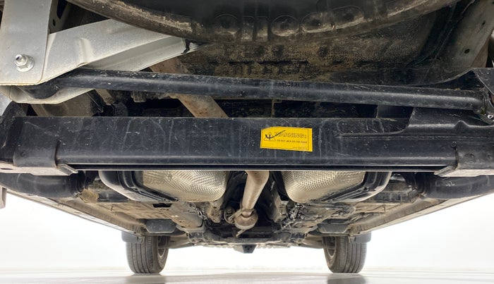 2022 Tata Harrier XZA PLUS, Diesel, Automatic, 10,037 km, Rear Underbody