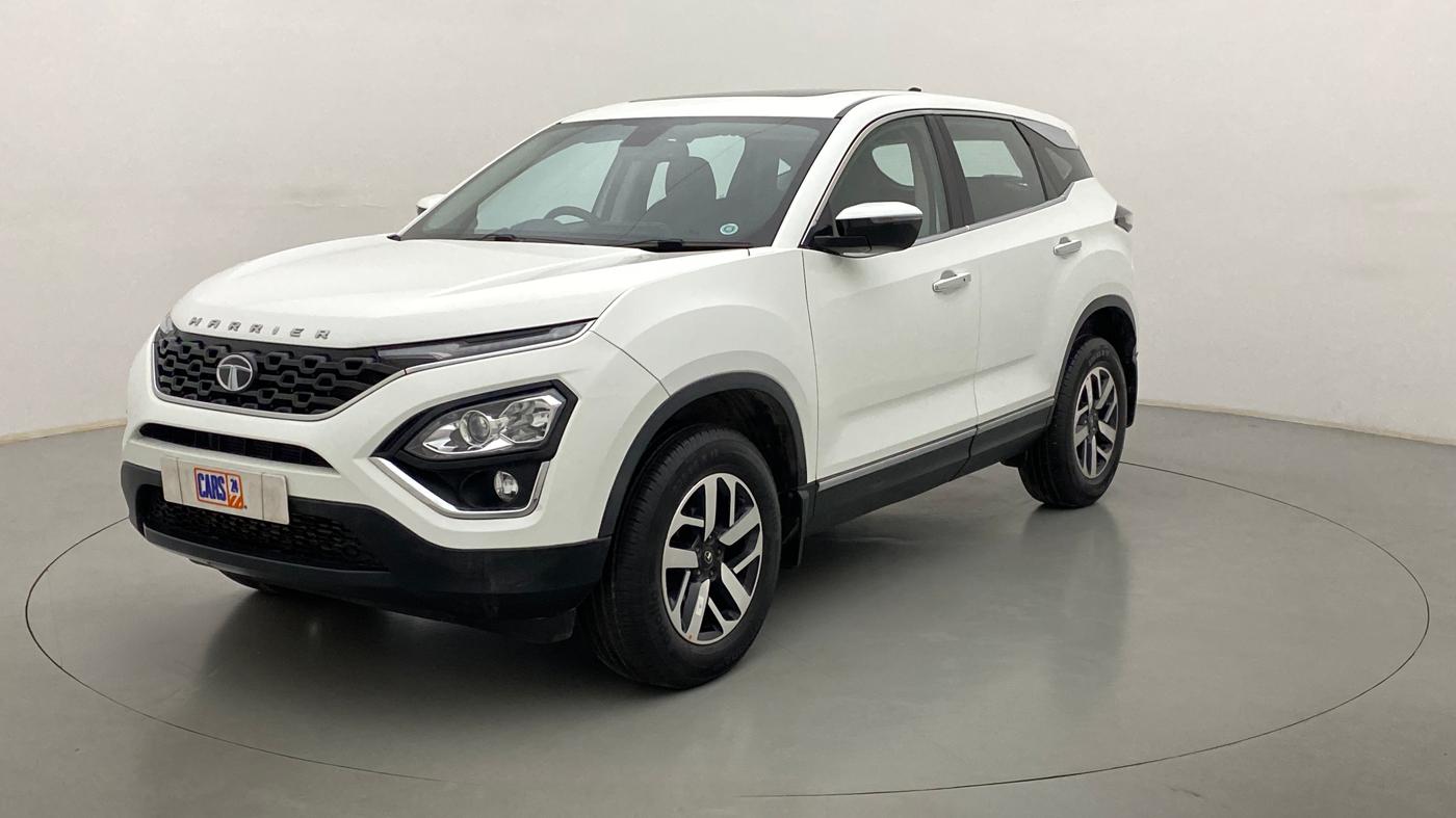 2022 Tata Harrier XZA PLUS, Diesel, Automatic, 10,037 km, Left Front Diagonal