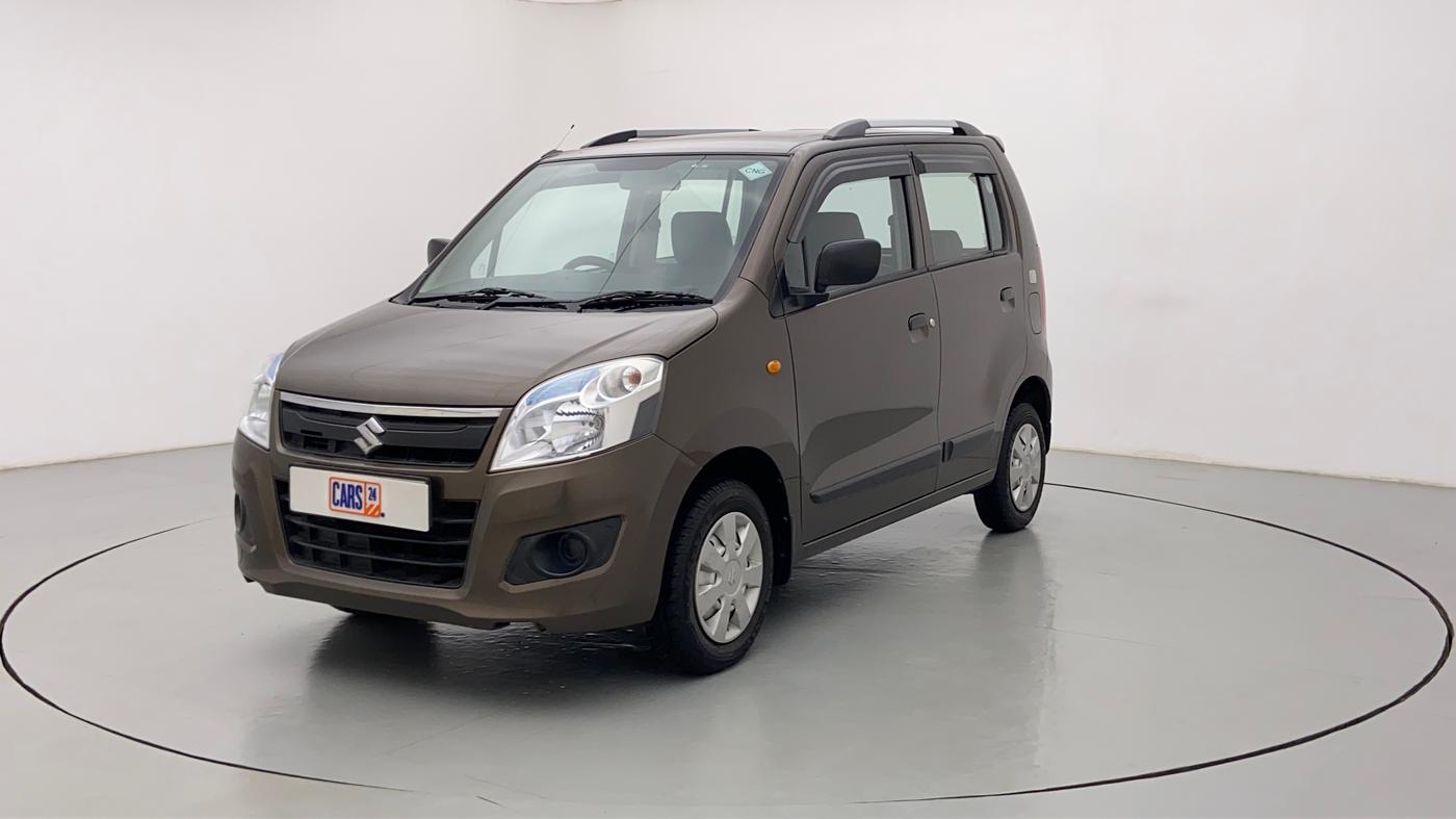 2018 Maruti Wagon R 1.0 LXI CNG, CNG, Manual, 6,251 km, Left Front Diagonal