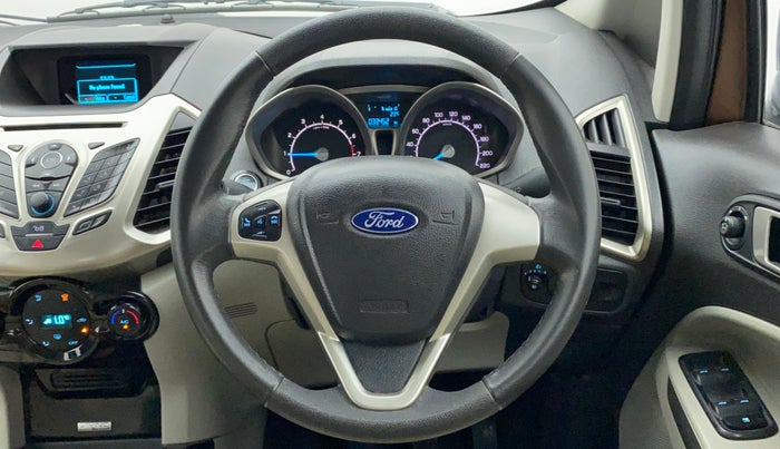 2016 Ford Ecosport TITANIUM 1.5L PETROL, Petrol, Manual, 33,451 km, Steering Wheel Close Up