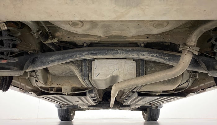 2018 Maruti Vitara Brezza ZDI+ DUAL TONE AMT, Diesel, Automatic, 56,825 km, Rear Underbody