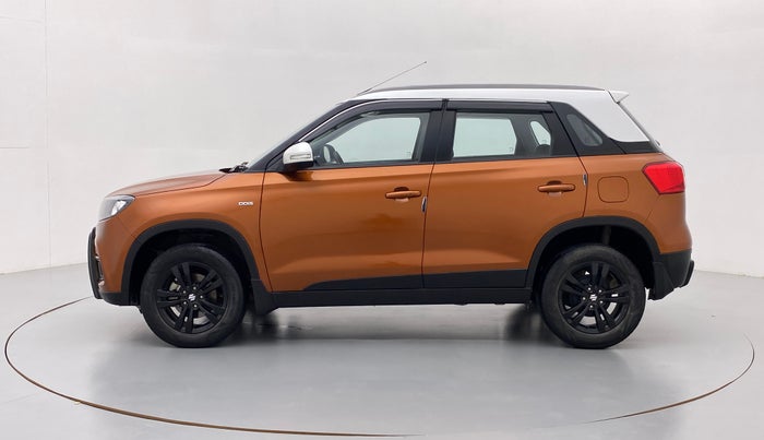 2018 Maruti Vitara Brezza ZDI+ DUAL TONE AMT, Diesel, Automatic, 56,825 km, Left Side