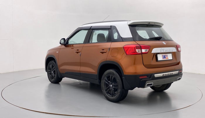 2018 Maruti Vitara Brezza ZDI+ DUAL TONE AMT, Diesel, Automatic, 56,825 km, Left Back Diagonal