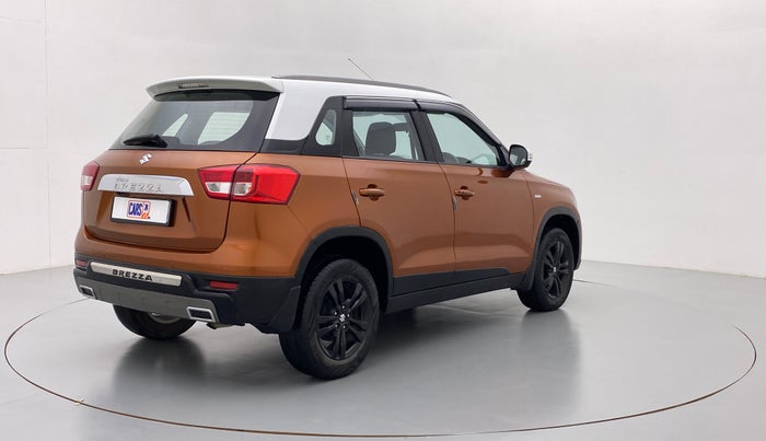 2018 Maruti Vitara Brezza ZDI+ DUAL TONE AMT, Diesel, Automatic, 56,825 km, Right Back Diagonal