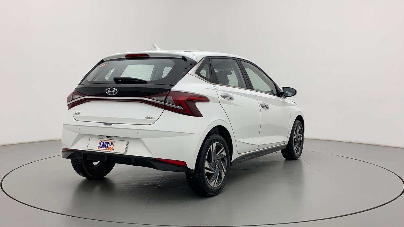 2022 Hyundai NEW I20 ASTA 1.2 MT, Petrol, Manual, 3,198 km, Right Back Diagonal