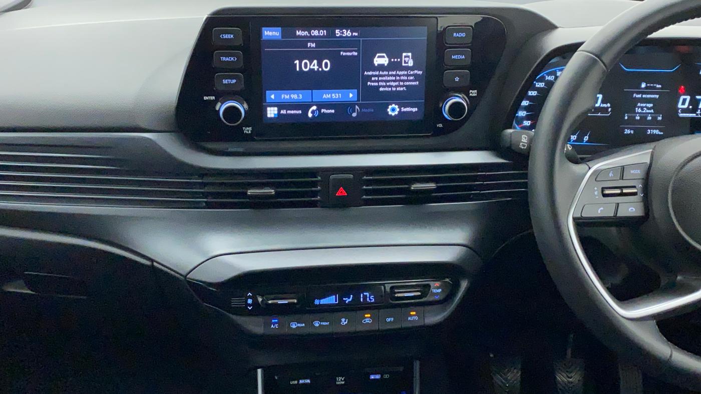 2022 Hyundai NEW I20 ASTA 1.2 MT, Petrol, Manual, 3,198 km, Air Conditioner