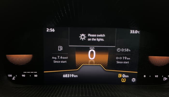 2022 Skoda SLAVIA STYLE 1.0L TSI MT, Petrol, Manual, 68,299 km, Odometer Image