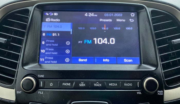 2020 Hyundai NEW SANTRO SPORTZ 1.1, Petrol, Manual, 5,263 km, Infotainment System