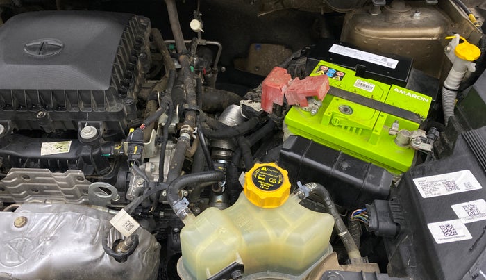 2022 Tata NEXON XZA PLUS (PREMIUM) PETROL JET, Petrol, Automatic, 16,873 km, Engine View - Left