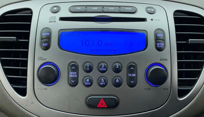 2013 Hyundai i10 SPORTZ 1.2, Petrol, Manual, 54,806 km, Infotainment System