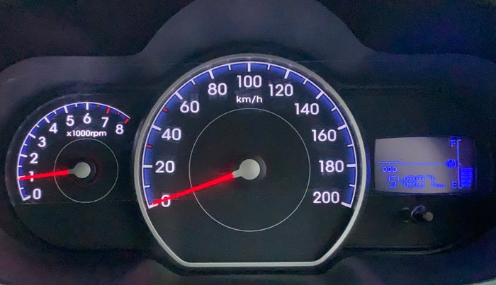 2013 Hyundai i10 SPORTZ 1.2, Petrol, Manual, 54,806 km, Odometer Image