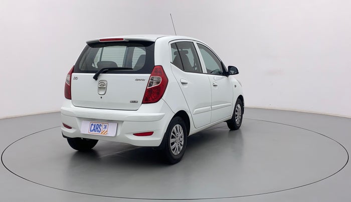 2013 Hyundai i10 SPORTZ 1.2, Petrol, Manual, 54,806 km, Right Back Diagonal