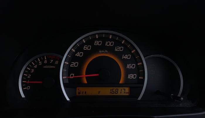 2013 Maruti Wagon R 1.0 VXI, Petrol, Manual, 16,805 km, Odometer Image