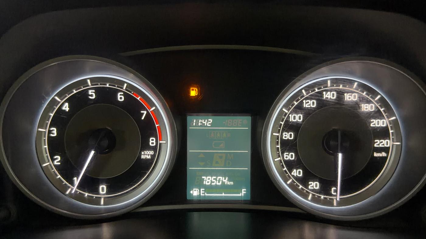 2019 Maruti Dzire VXI, Petrol, Manual, 78,493 km, Odometer Image