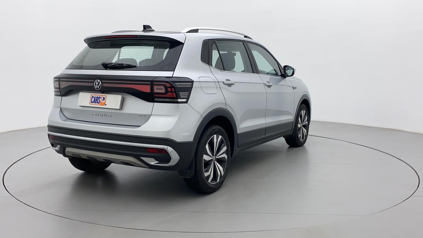 2021 Volkswagen TAIGUN GT PLUS 1.5 TSI DSG, Petrol, Automatic, 19,283 km, Right Back Diagonal
