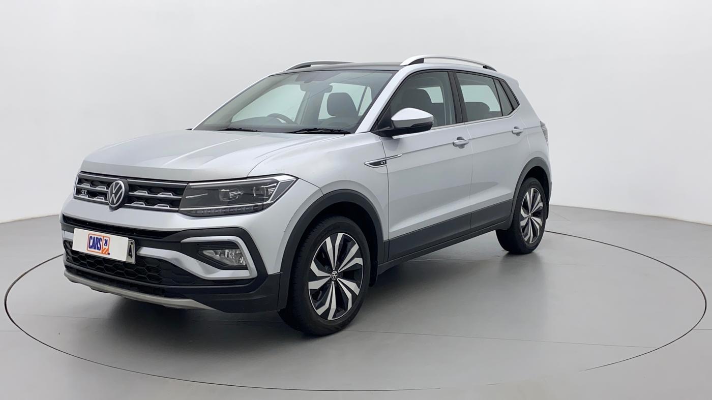 2021 Volkswagen TAIGUN GT PLUS 1.5 TSI DSG, Petrol, Automatic, 19,283 km, Left Front Diagonal
