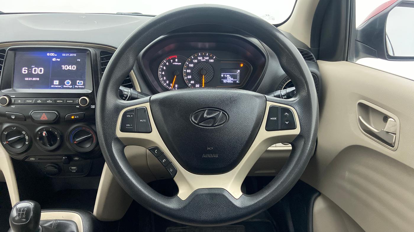 2019 Hyundai NEW SANTRO SPORTZ MT, Petrol, Manual, 90,480 km, Steering Wheel Close Up