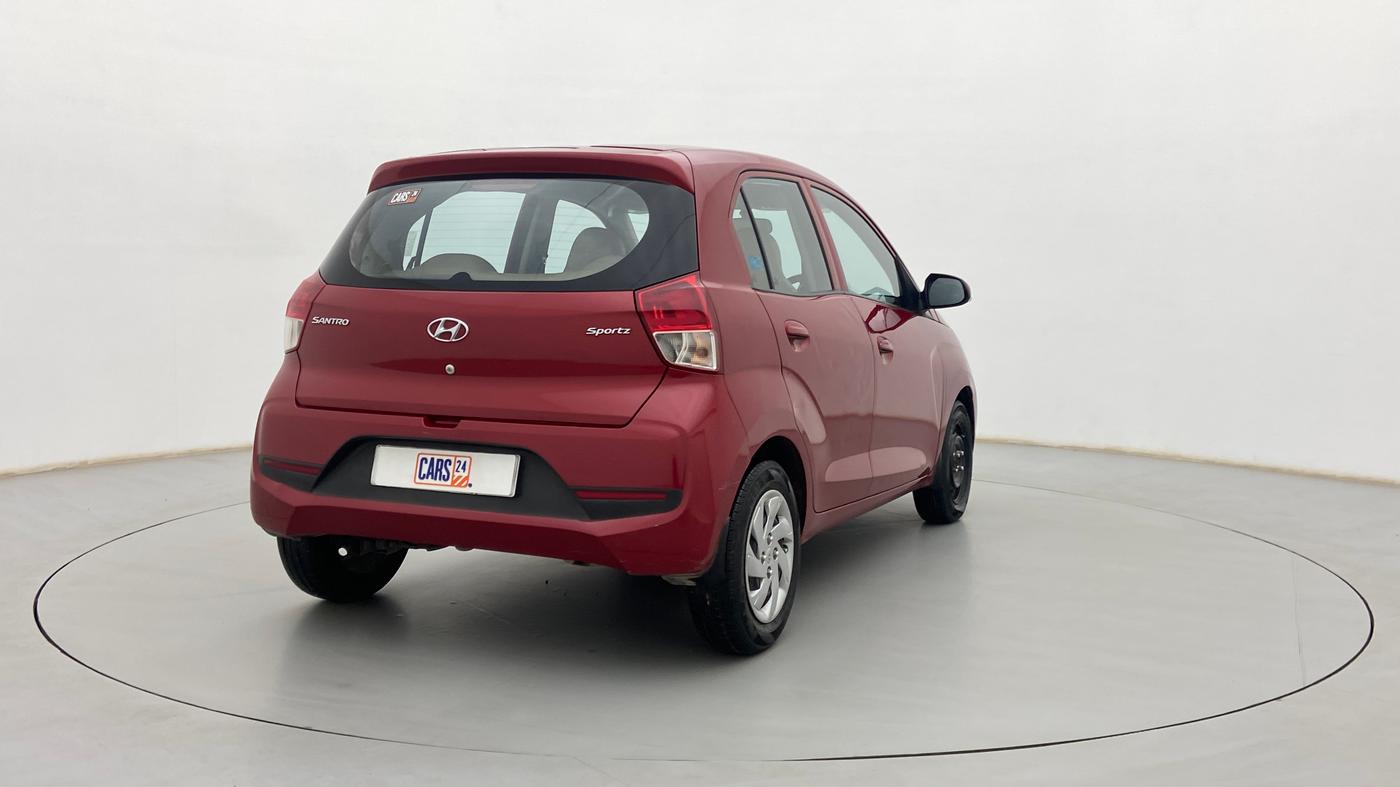 2019 Hyundai NEW SANTRO SPORTZ MT, Petrol, Manual, 90,480 km, Right Back Diagonal