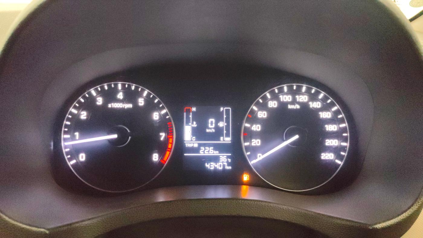 2015 Hyundai Creta SX PLUS 1.6 PETROL, Petrol, Manual, 43,385 km, Odometer Image
