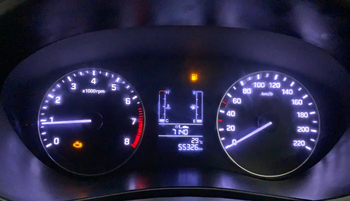 2017 Hyundai Elite i20 MAGNA 1.2, CNG, Manual, 55,326 km, Odometer Image