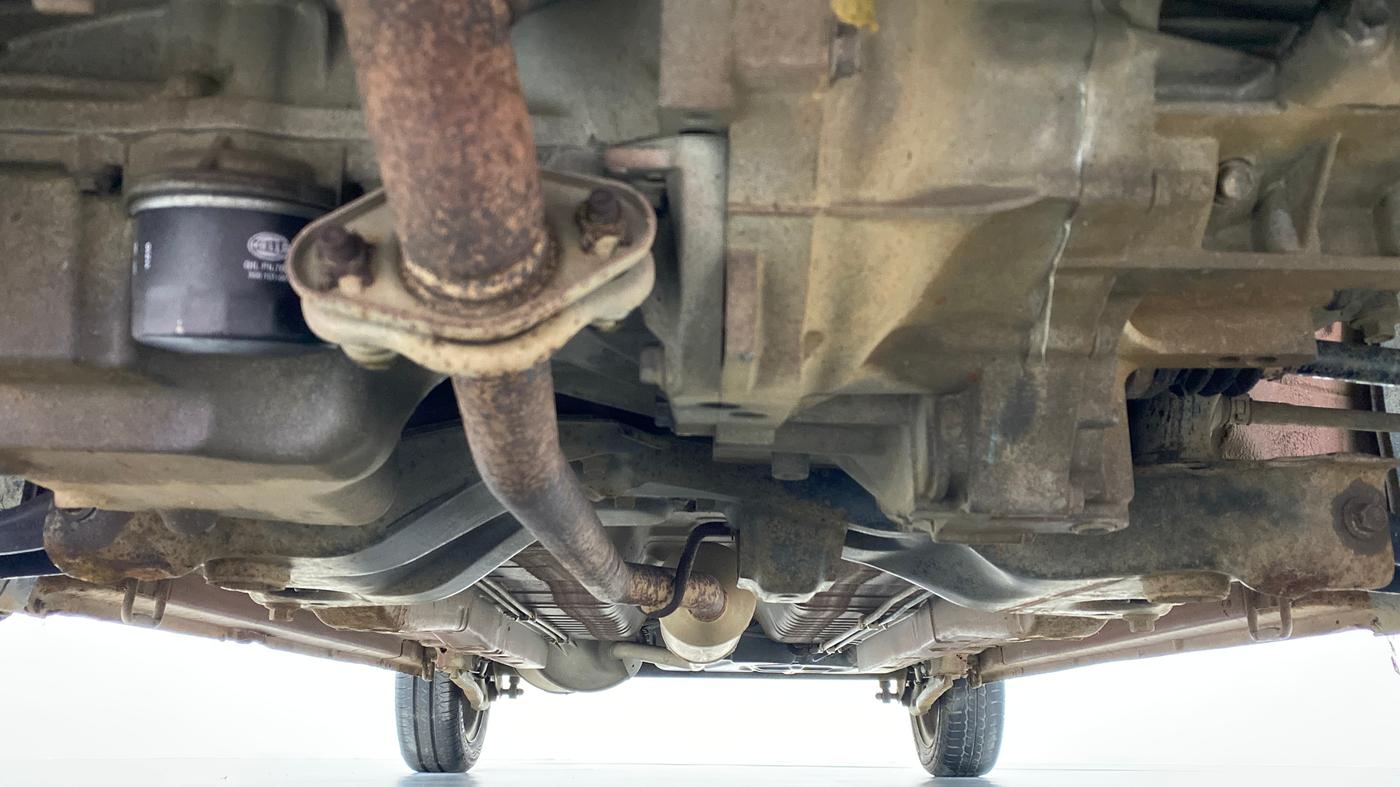 2010 Maruti Wagon R 1.0 VXI, Petrol, Manual, 27,469 km, Front Underbody