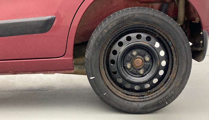 2010 Maruti Wagon R 1.0 VXI, Petrol, Manual, 27,469 km, Left Rear Wheel