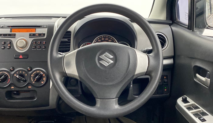 2010 Maruti Wagon R 1.0 VXI, Petrol, Manual, 27,469 km, Steering Wheel Close Up