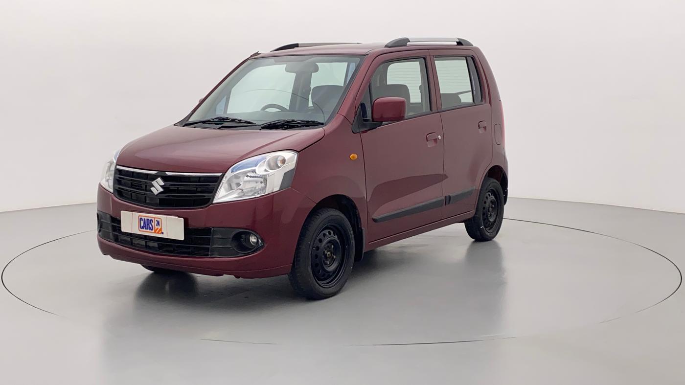 2010 Maruti Wagon R 1.0 VXI, Petrol, Manual, 27,469 km, Left Front Diagonal