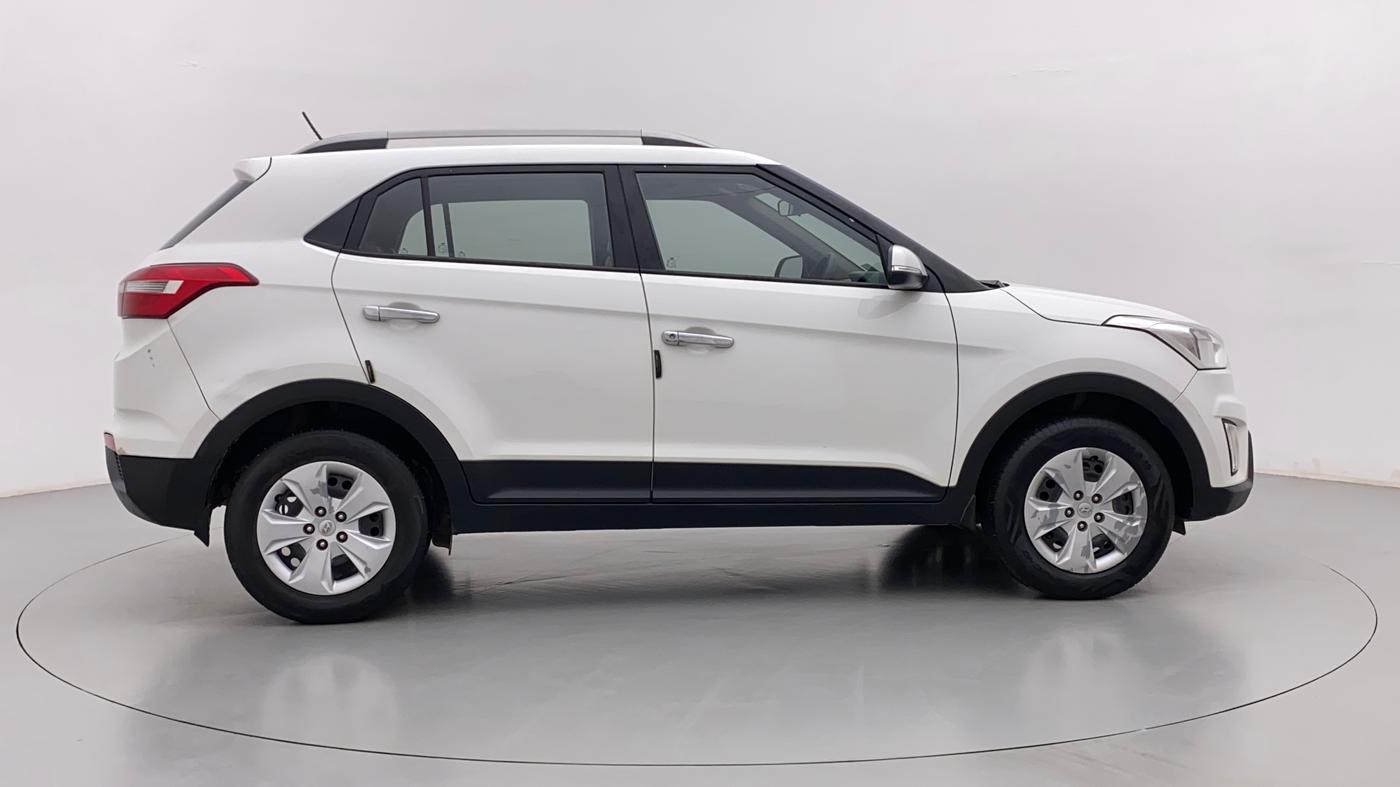 2017 Hyundai Creta E PLUS 1.6 PETROL, Petrol, Manual, 71,922 km, Right Side View