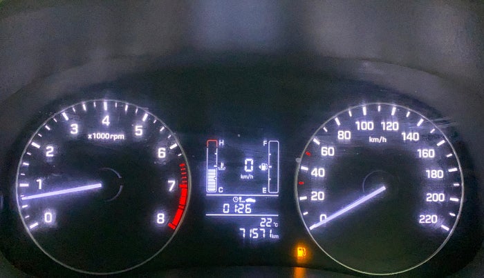 2017 Hyundai Creta E PLUS 1.6 PETROL, Petrol, Manual, 71,922 km, Odometer Image