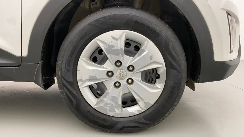 2017 Hyundai Creta E PLUS 1.6 PETROL, Petrol, Manual, 71,922 km, Right Front Wheel