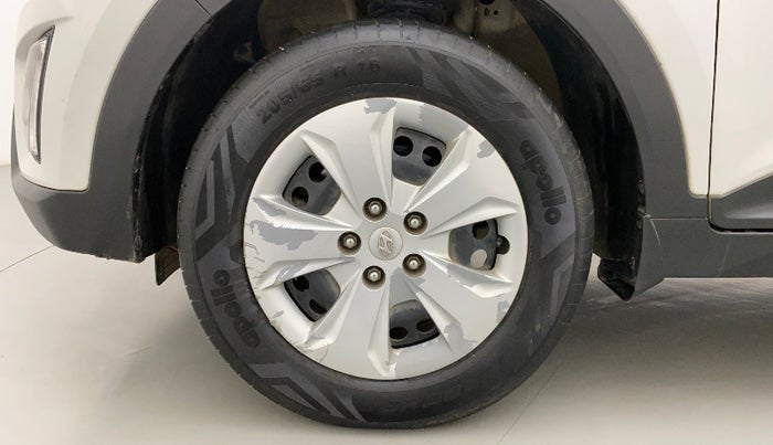 2017 Hyundai Creta E PLUS 1.6 PETROL, Petrol, Manual, 71,922 km, Left Front Wheel