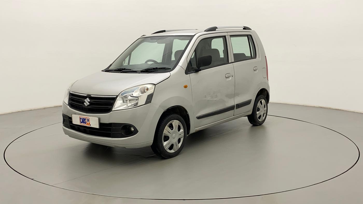 2010 Maruti Wagon R 1.0 VXI, Petrol, Manual, 59,180 km, Left Front Diagonal