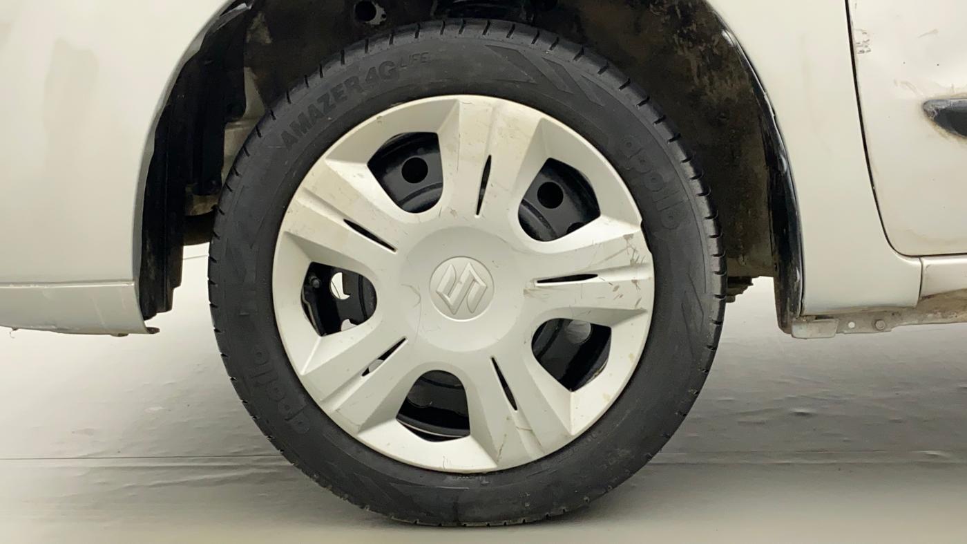 2010 Maruti Wagon R 1.0 VXI, Petrol, Manual, 59,180 km, Left Front Wheel