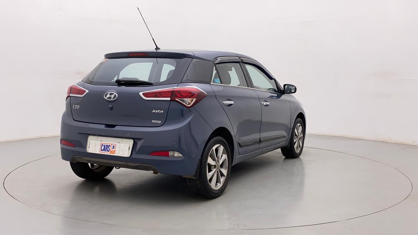 2015 Hyundai Elite i20 ASTA 1.2, Petrol, Manual, 87,488 km, Right Back Diagonal