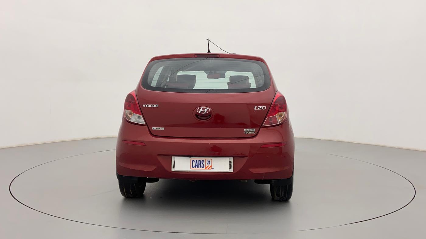 2013 Hyundai i20 SPORTZ 1.4 CRDI, Diesel, Manual, 1,22,625 km, Back/Rear