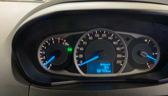 2016 Ford New Figo TITANIUM 1.2 PETROL MT, Petrol, Manual, 56,758 km, Odometer Image