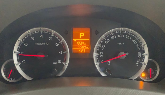 2017 Maruti Ertiga VXI AT, Petrol, Automatic, 15,474 km, Odometer Image